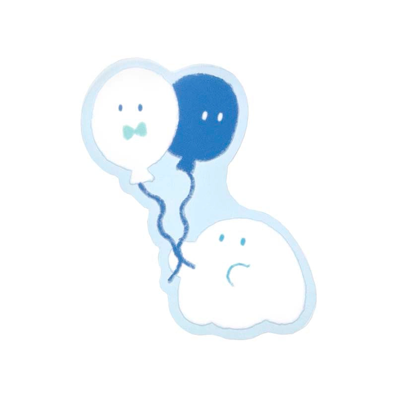 Sticker Ghost and Balloons