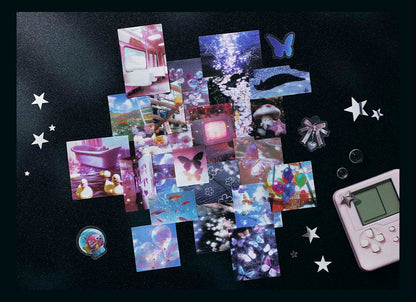 Stickers Gold Dream Shadow Apple Bubble