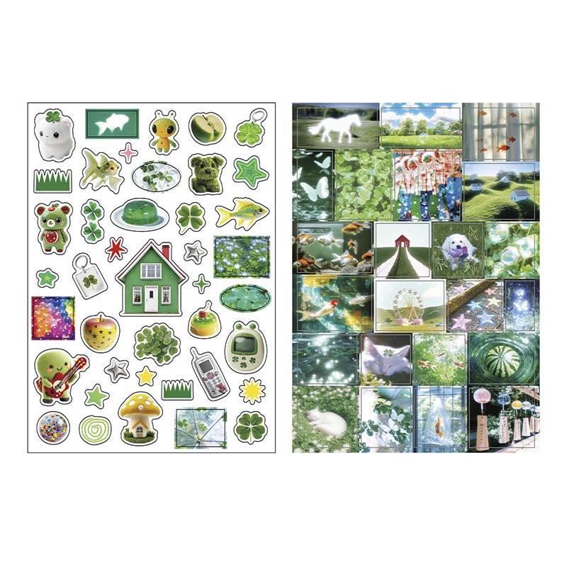 Stickers Gold Dream Shadow Cottage