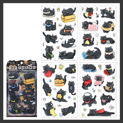 Set de Stickers Soft And Cute Cat Little Night Elf (4pc)