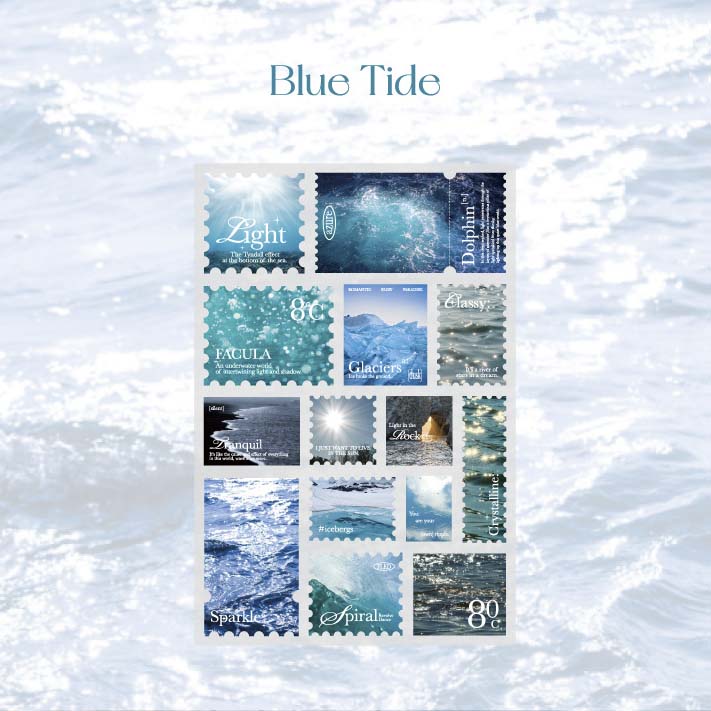 Stickers Golden Hour Blue Tide