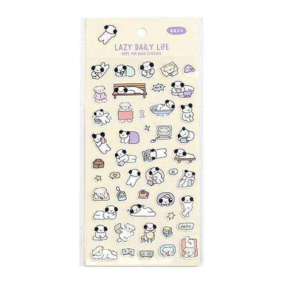 Stickers Good Day To Lay Down Lazy Daily Life