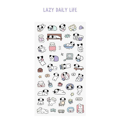 Stickers Good Day To Lay Down Lazy Daily Life