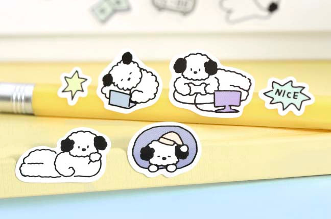 Stickers Good Day To Lay Down Lazy Daily Life