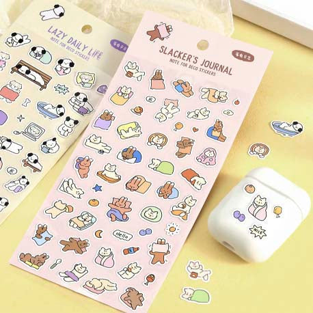 Stickers Good Day To Lay Down Slacker&