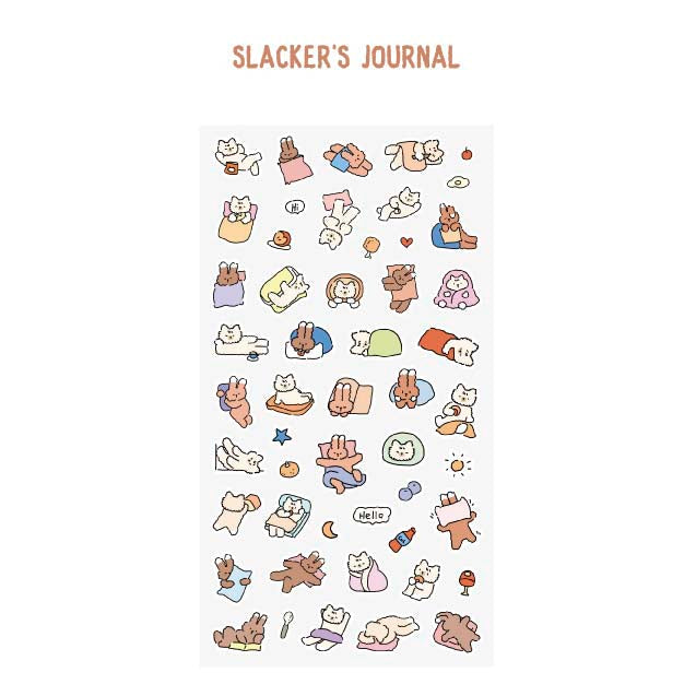 Stickers Good Day To Lay Down Slacker&