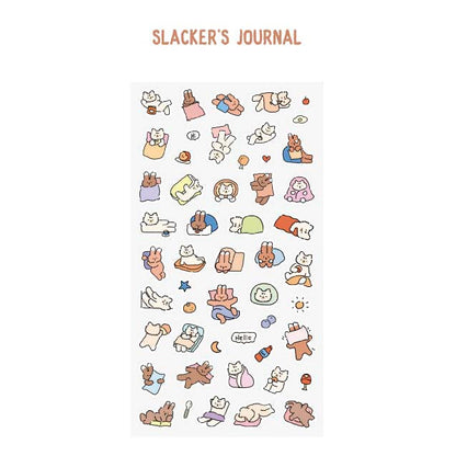 Stickers Good Day To Lay Down Slacker&