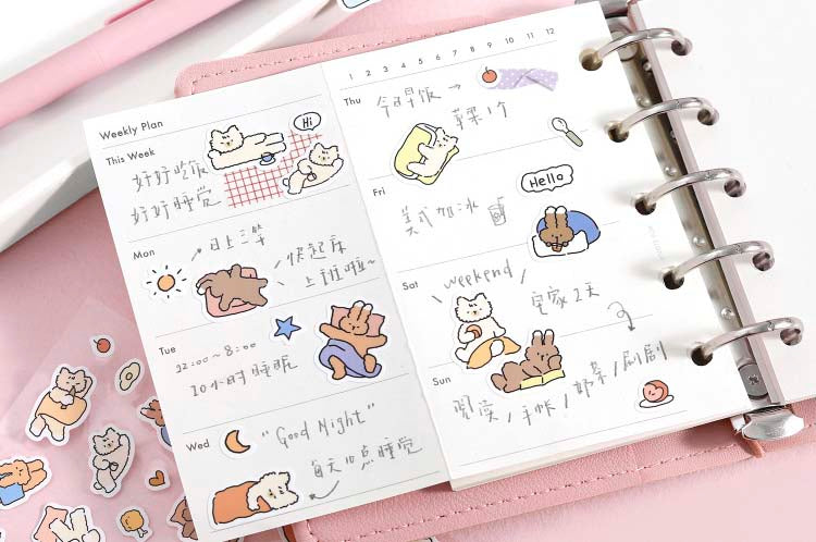 Stickers Good Day To Lay Down Slacker&