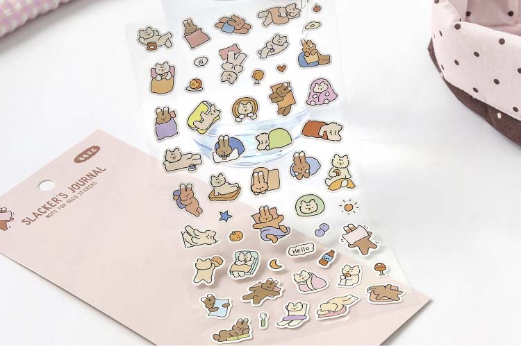 Stickers Good Day To Lay Down Slacker&