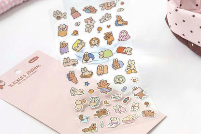 Stickers Good Day To Lay Down Slacker&