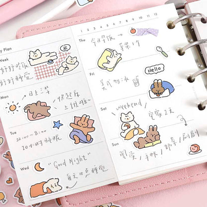 Stickers Good Day To Lay Down Slacker&