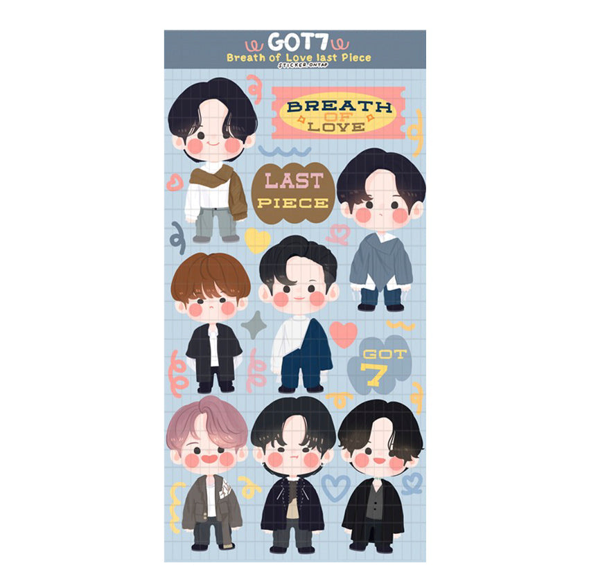 Stickers Got7 Breath Of Love