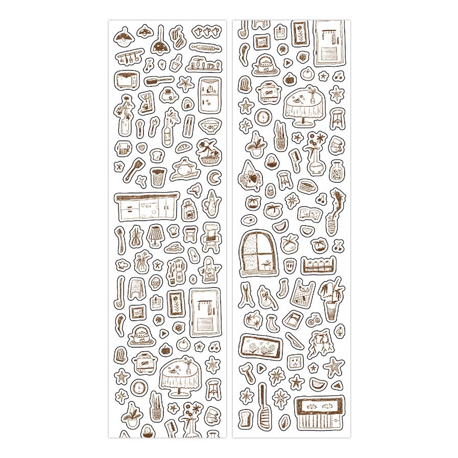 Stickers en Rollo Graffiti Handbook Cooking Fun