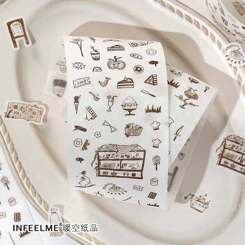 Stickers en Rollo Graffiti Handbook Cooking Fun
