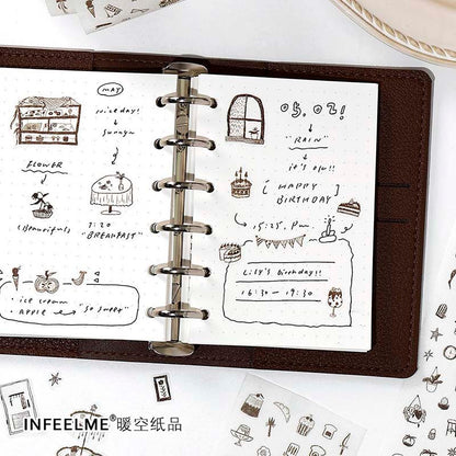 Stickers en Rollo Graffiti Handbook Cooking Fun