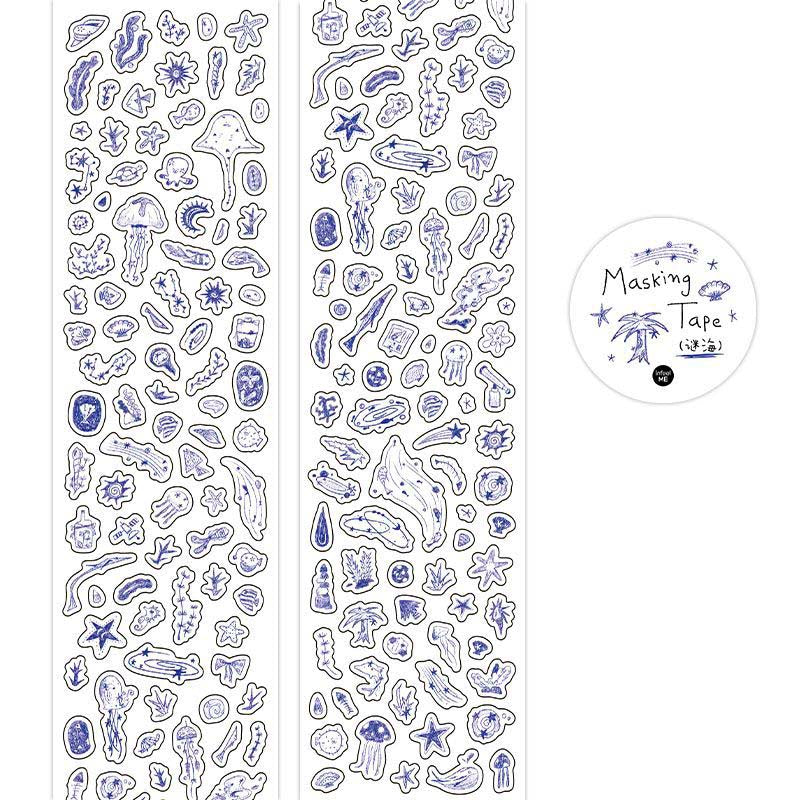 Stickers en Rollo Graffiti Handbook Sea Secret