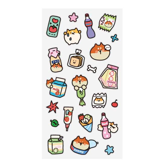Stickers Gulu Cat House Blue