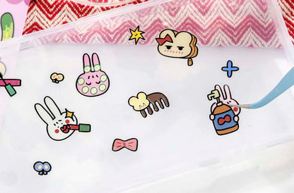 Stickers Gulu Cat House Pink