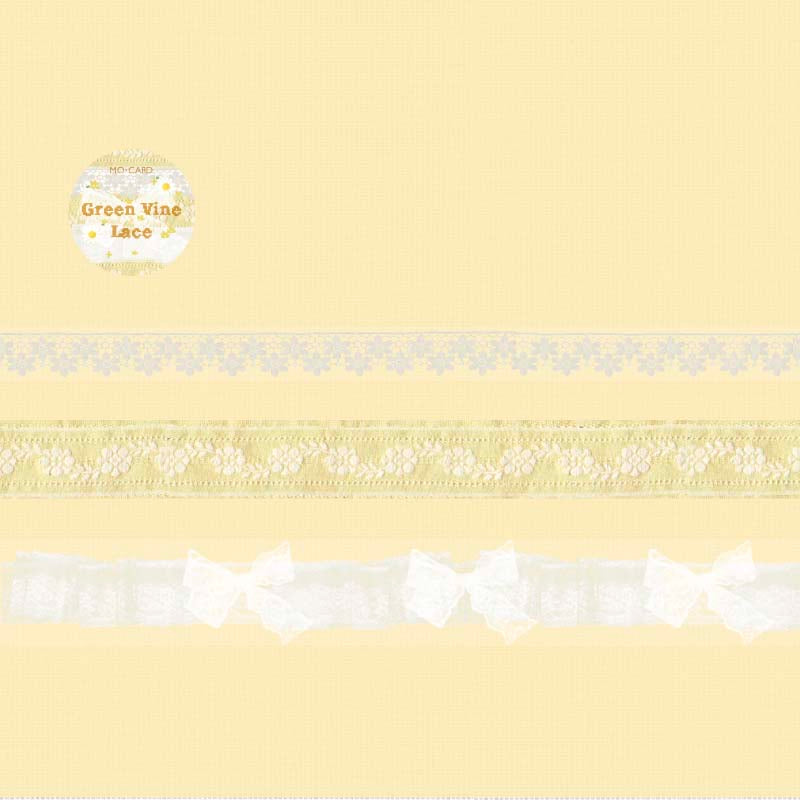 Set de PET Tapes Handmade Lace Milk Yellow Lace