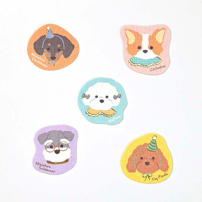 Stickers Flake Happy Dogs