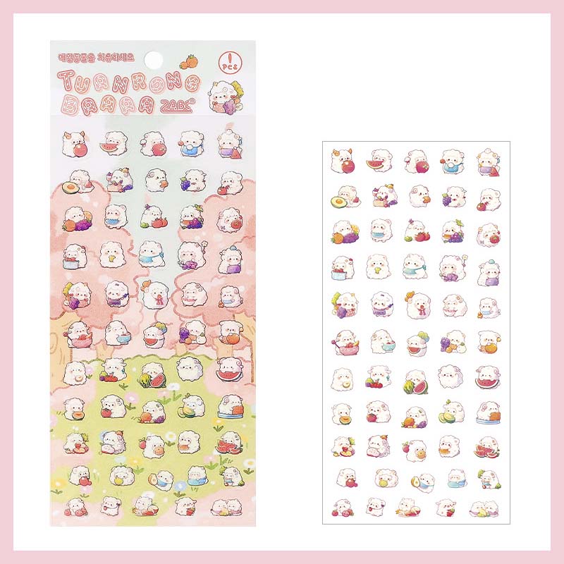 Stickers Healing Pets Tuan Rong Mie Mie