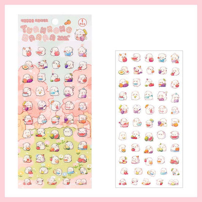 Stickers Healing Pets Tuan Rong Mie Mie