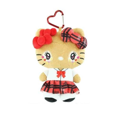 Llavero Peluche Sanrio Hello Kitty Tan Gyaru Uniform