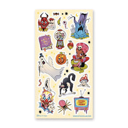 Stickers Retro Fright Night