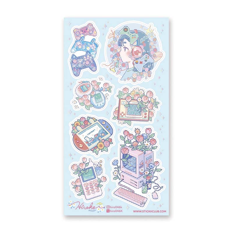 Stickers Gaming Wonderland