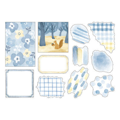 Stickers Hocco Deco Blue