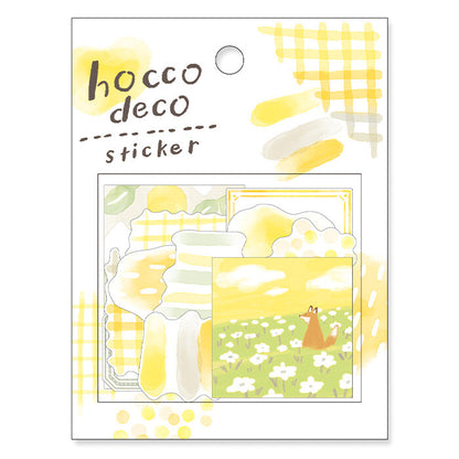 Stickers Hocco Deco Yellow