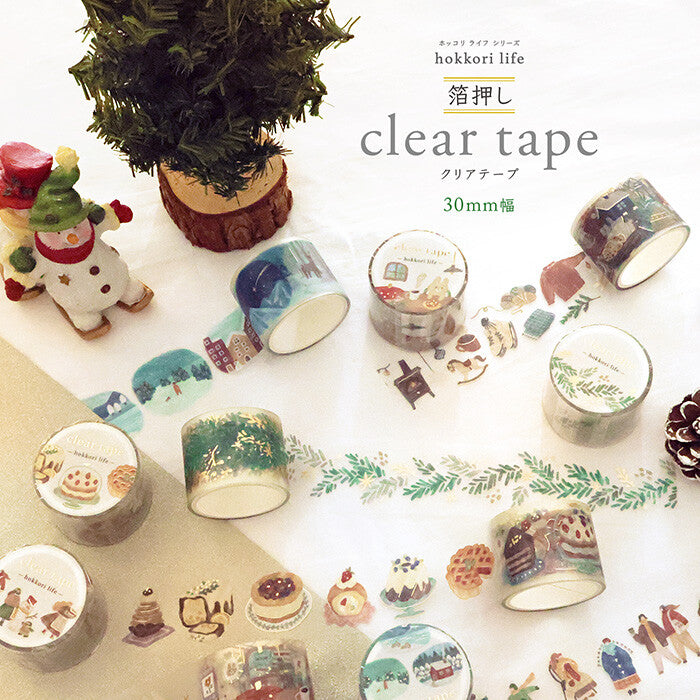 Clear PET Tape Hokkori Life Cake