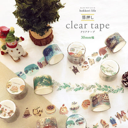 Clear PET Tape Hokkori Life People