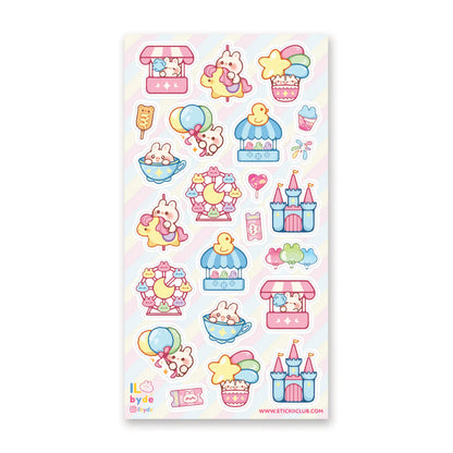 Stickers Adorable Amusement Park