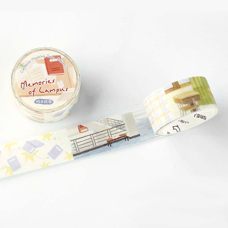 Washi Tape Initial Glow Of Sunrise Memories Of Campus