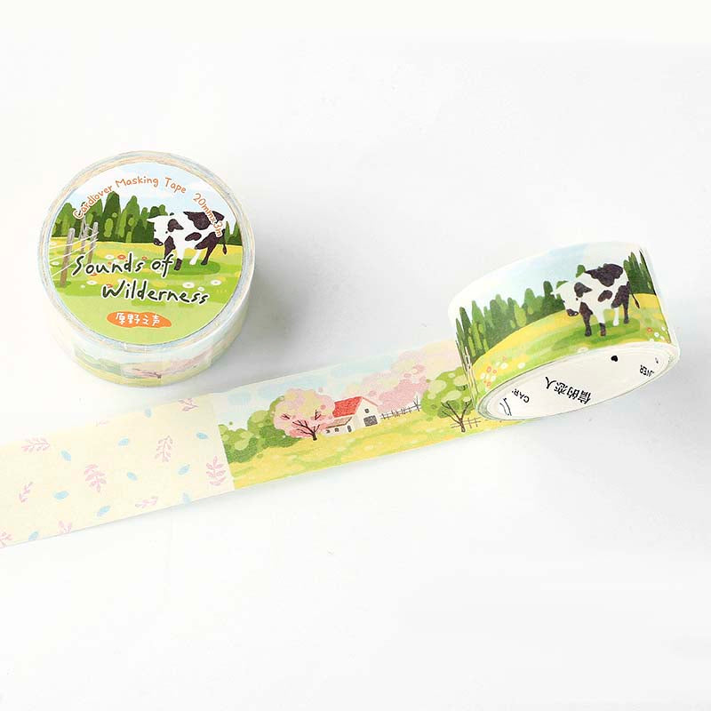 Washi Tape Initial Glow Of Sunrise Sounds Of Wilderness