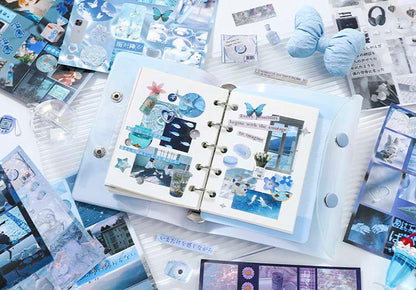 Librillo de Stickers Inmersed In Dream Blue