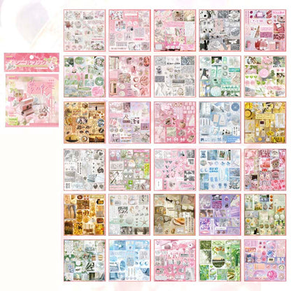 Librillo de Stickers Inmersed In Dream Pink