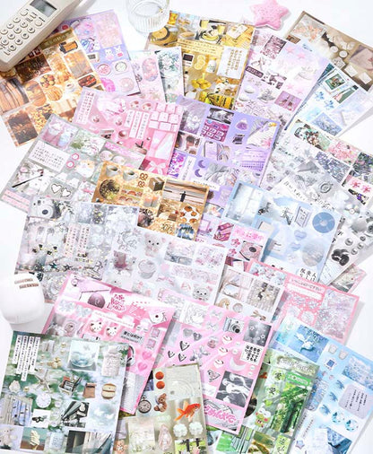 Librillo de Stickers Inmersed In Dream Pink