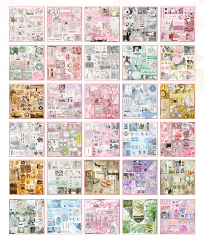Librillo de Stickers Inmersed In Dream Pink
