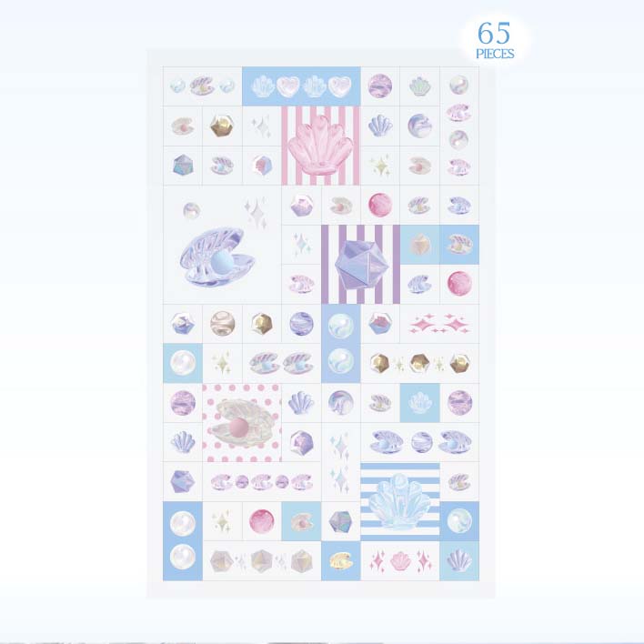 Stickers Inspiration Space Station Deep Sea Secret Realm