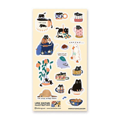 Stickers Sleepy Mornings