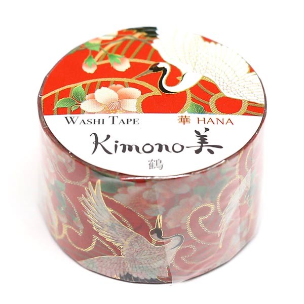 Washi Tape Kimono Hana Crane