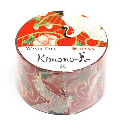Washi Tape Kimono Hana Crane