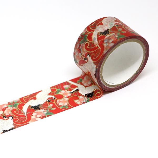 Washi Tape Kimono Hana Crane