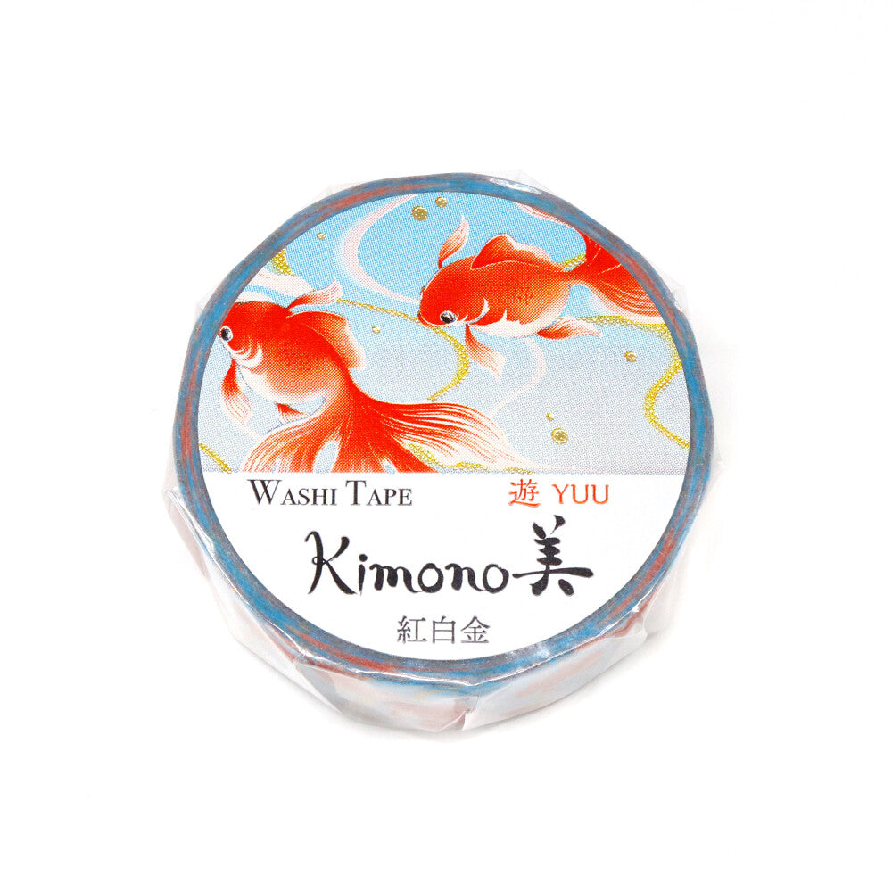 Washi Tape Kimono Yuu Goldfish