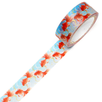 Washi Tape Kimono Yuu Goldfish