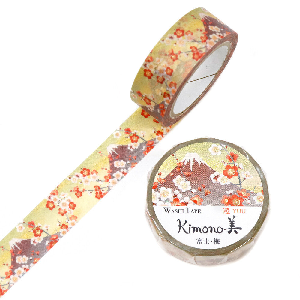 Washi Tape Kimono Yuu Fuji Ume