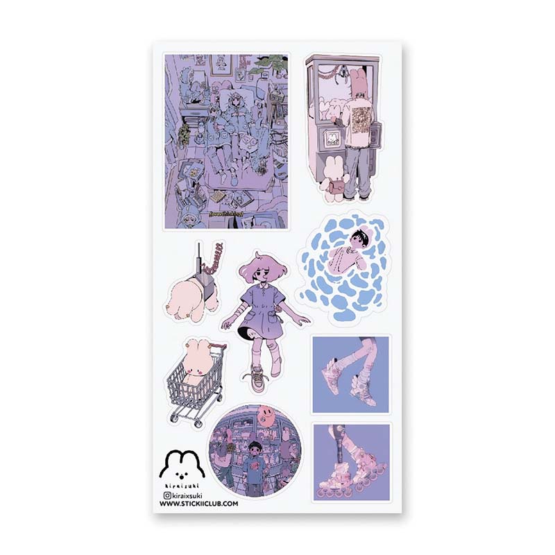 Stickers Dreamy Pastel World