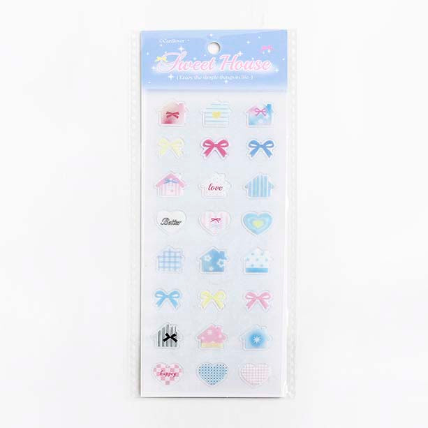 Stickers Kirakira Land Sweet House